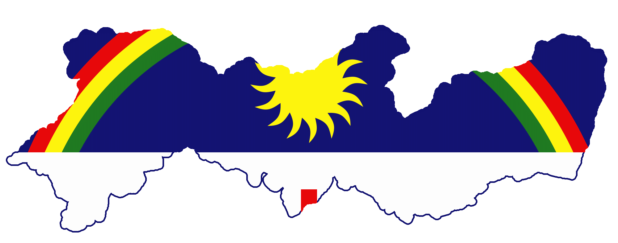 logo: the format of Pernambuco in the map